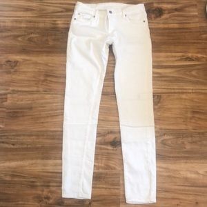 Ralph Lauren white skinny jeans